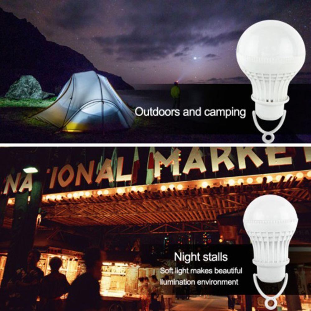 Đèn LED Cắm Trại Khẩn Cấp Có Kẹp Tiện Dụng