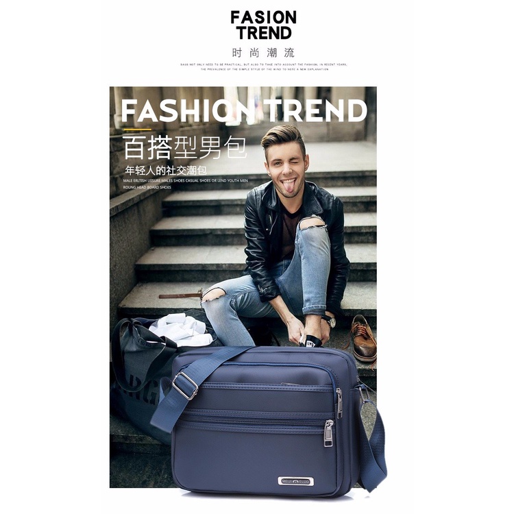 Túi Đeo Chéo Vải Oxford Cỡ Nhỏ Thời Trang Công Sở Cho Nam | BigBuy360 - bigbuy360.vn