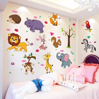 Hoạt Hình Giấy Dán Tường Tự Dính Trang Trí Phòng Ngủ Cho Bé