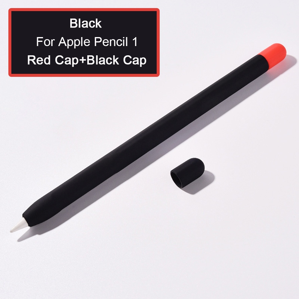 Vỏ Silicon Mềm Màu Tương Phản Bảo Vệ Bút Cảm Ứng Apple Pencil 2nd 1st