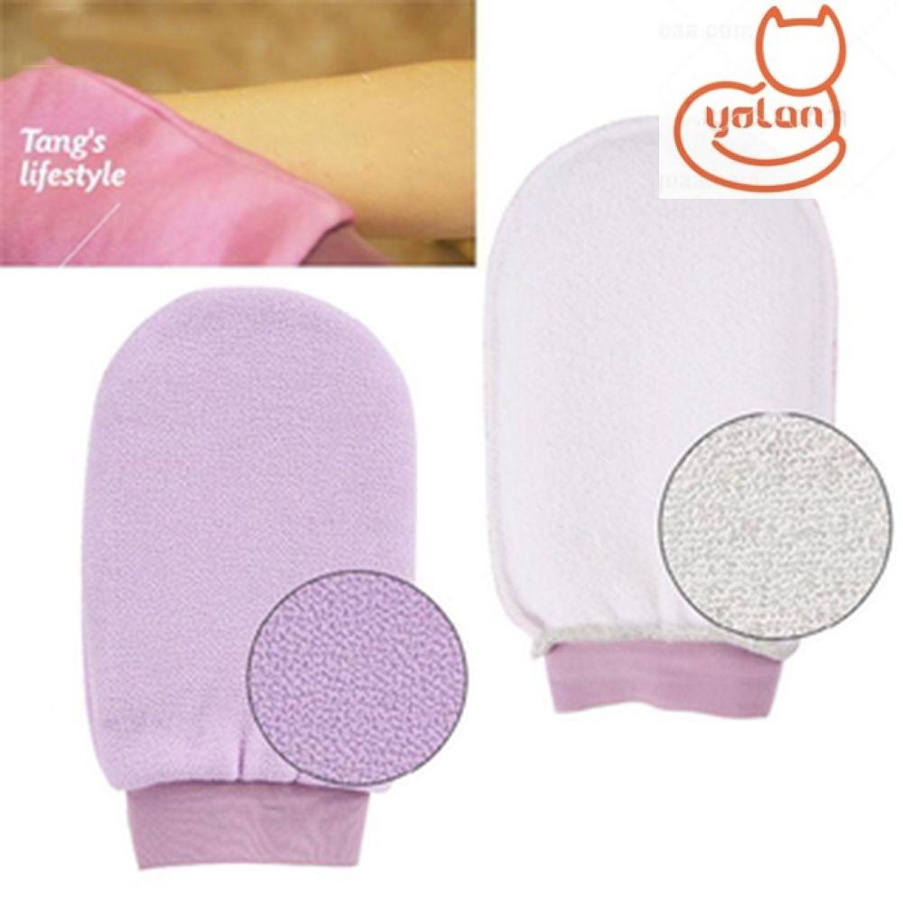 Găng tay tẩy tế bào chết mềm mại thoáng khí tiện lợi khi tắm