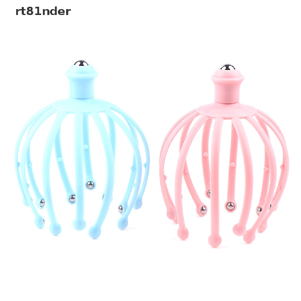 [Hàng mới về] Dụng cụ mát xa đầu bằng hợp kim hình bạch tuộc giúp giảm căng thẳng cải thiện sức khỏe hiệu quả cao