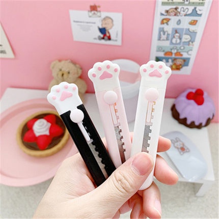 Dao Rọc Giấy Mini Cute Chân Mèo Dễ Thương 349