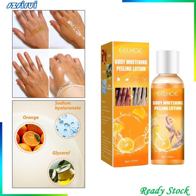 Lotion Dạng Lột 100ml Màu Cam Làm Sáng Da Dành Cho Cả Nam Và Nữ