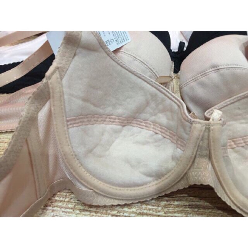 Áo lót không Mút 4008 mùa hè không nóng, áo ngực có gọng đệm mỏng satin