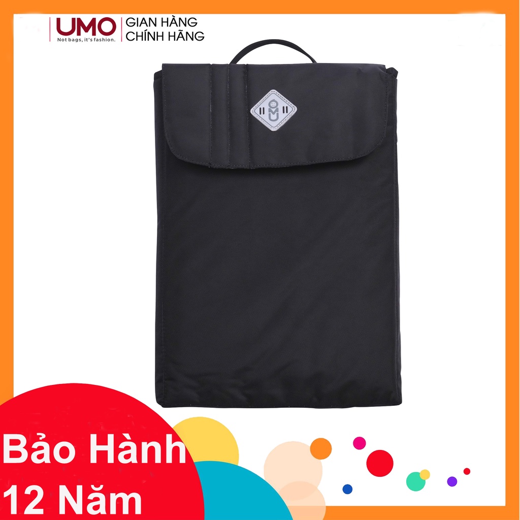 Túi chống sốc Laptop UMO 15.6 inch - Black Thời Trang nam nữ phong cách HÀN QUỐC bảo hành 5 năm