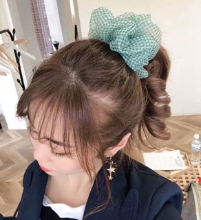 CỘT TÓC SCRUNCHIES - Voan caro
