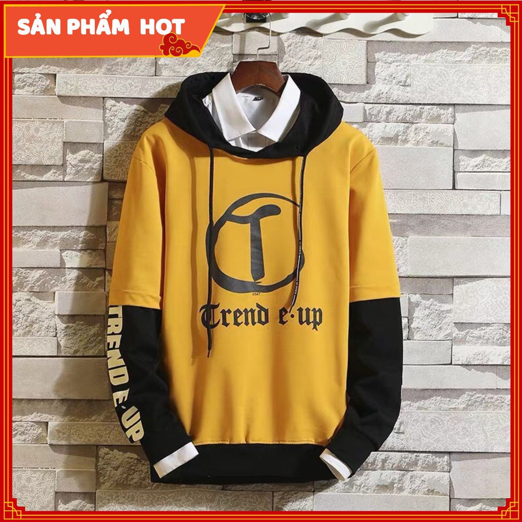 Áo Hoodie Nỉ Chất Đẹp Phối Màu Cá Tính