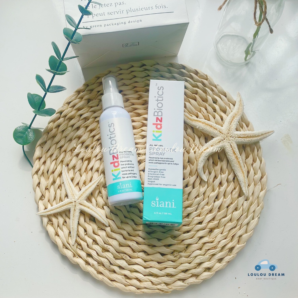 Chai xịt men vi sinh bảo vệ cho bé Babybiotics Spray / Kidzbiotics Spray (mẫu mới nhất)