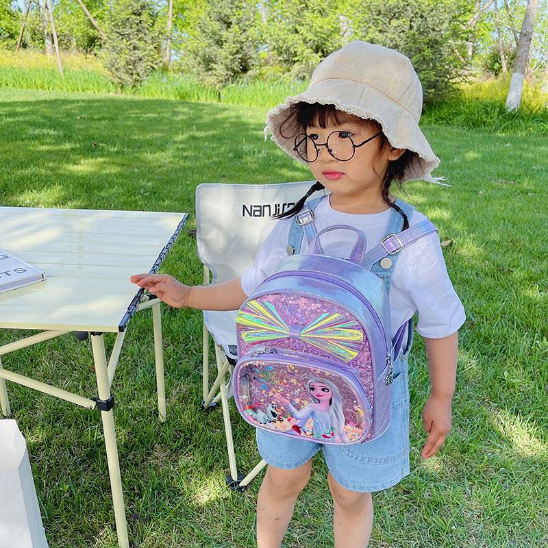 Balo công chúa đính nơ kim sa dễ thương thời trang cho bé gái