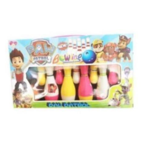 Đồ chơi Bowling Paw Patrol vui nhộn giúp nhận biết màu sắc, rèn luyện tay chân cho bé thỏa sức vui c