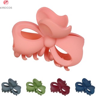 Kẹp tóc gấp tóc Càng cua nhám hình nơ hot trend hàn quốc No 296