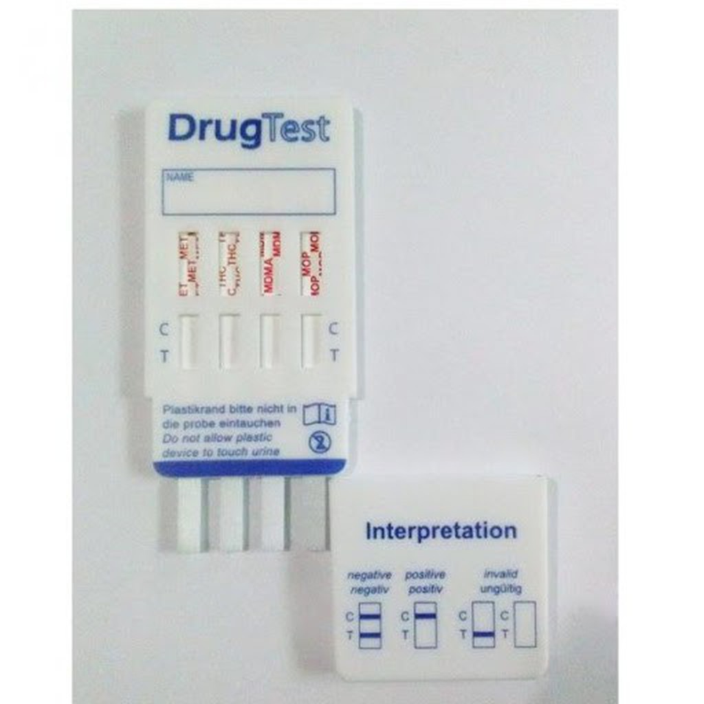 ⚡Now+Grab⚡| Que Test Ma Túy: Fastep Test thử chất gây nghiện - chính xác 99% - GK0157 (que thử 4 chân)