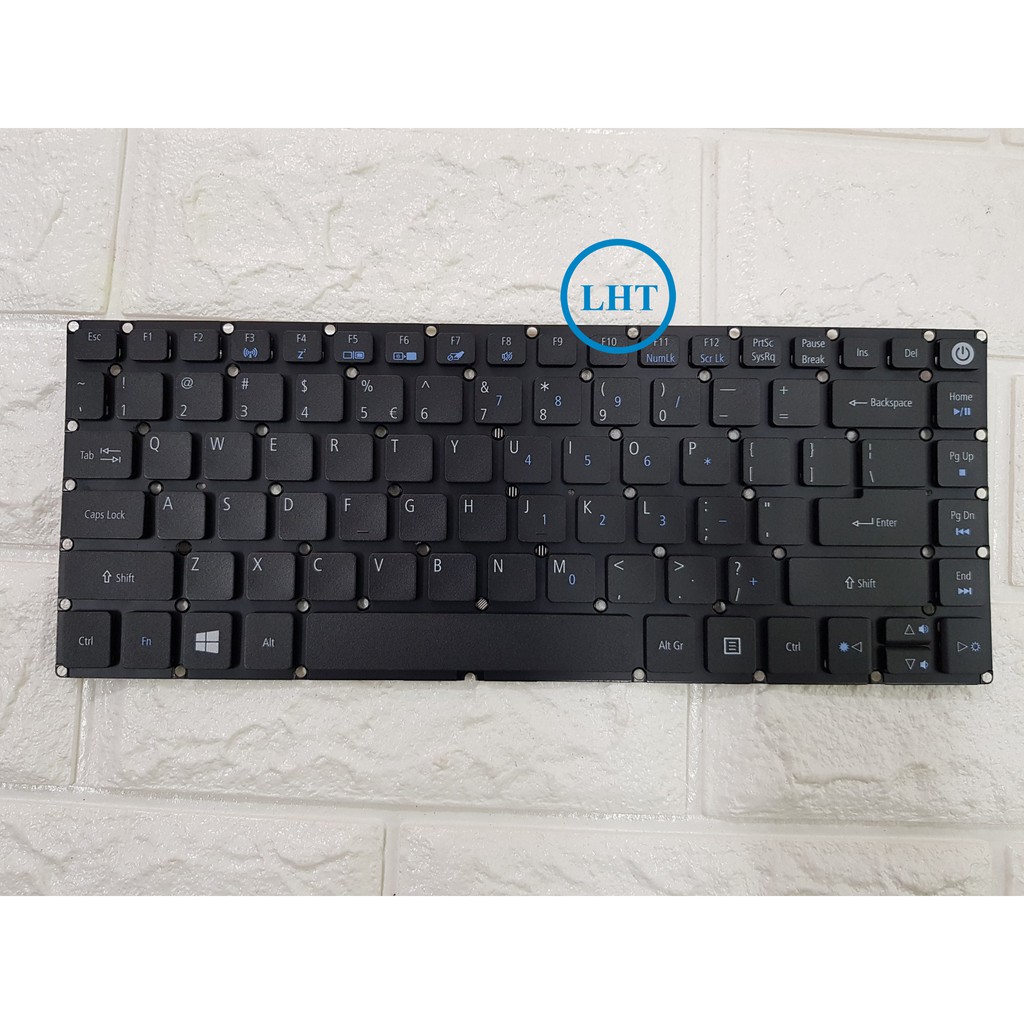 Bàn phím Laptop ACER E5-473 E5-473G E5-473T E5-473TG E5-422 E5-422G TÍCH HỢP NÚT NGUỒN - Chất lượng cao - Nhập khẩu