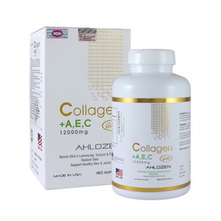 [HÀNG NHẬP KHẨU CHÍNH HÃNG] Viên uống collagen + AEC 12000mg