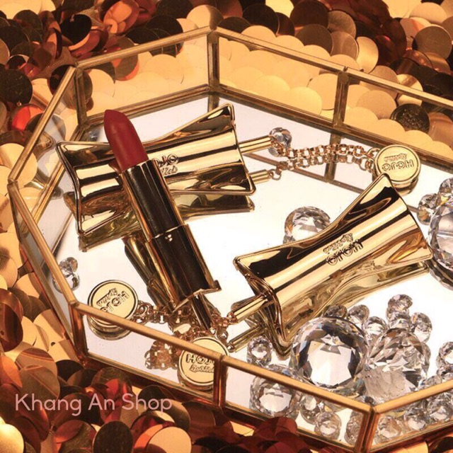 [HOT-New] Son Hojo Luxury Bow Silky Lipstick hình nơ cao cấp kèm hộp
