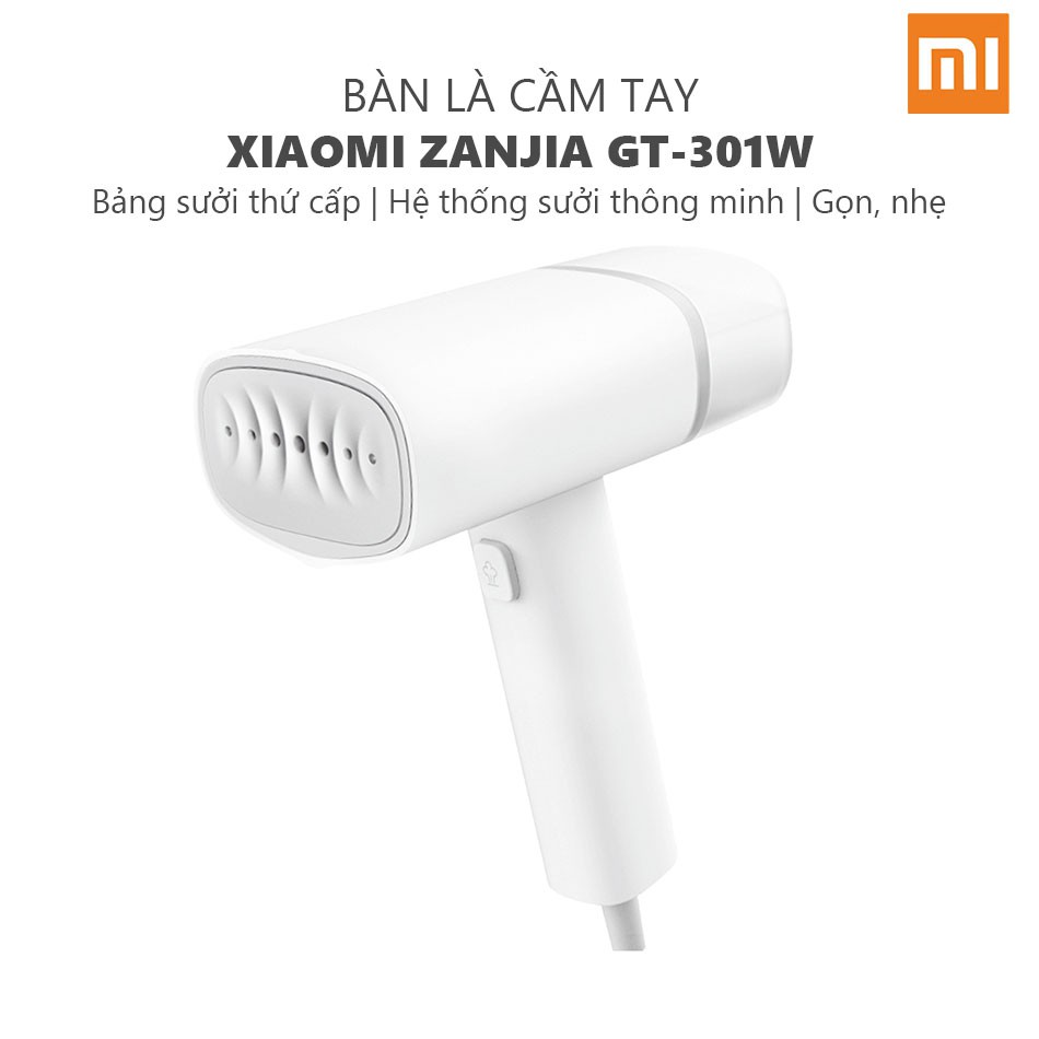 Bàn là hơi nước cầm tay Xiaomi Zanjia GT-301W - Bảo hành 3 tháng
