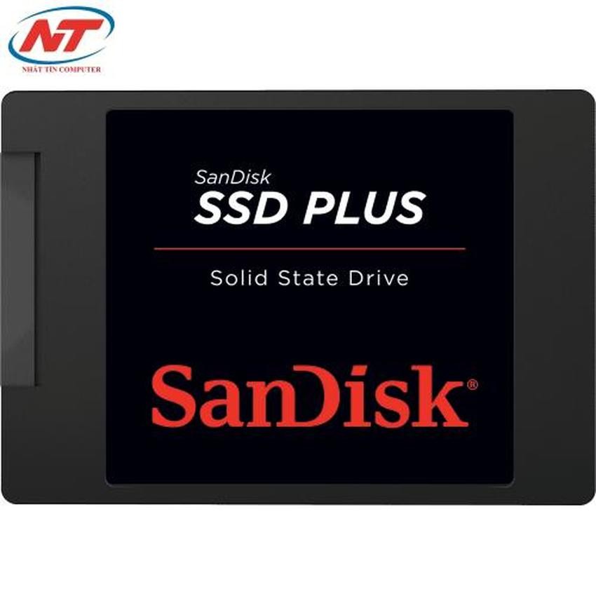 Ổ cứng SSD Sandisk Plus 480GB 535MB/s (Đen)