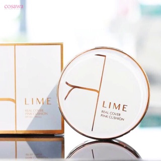 Phấn Nước Cho Da Dầu, Da Mụn LIME Real Cover Pink Cushion - myphamxachtaylyly