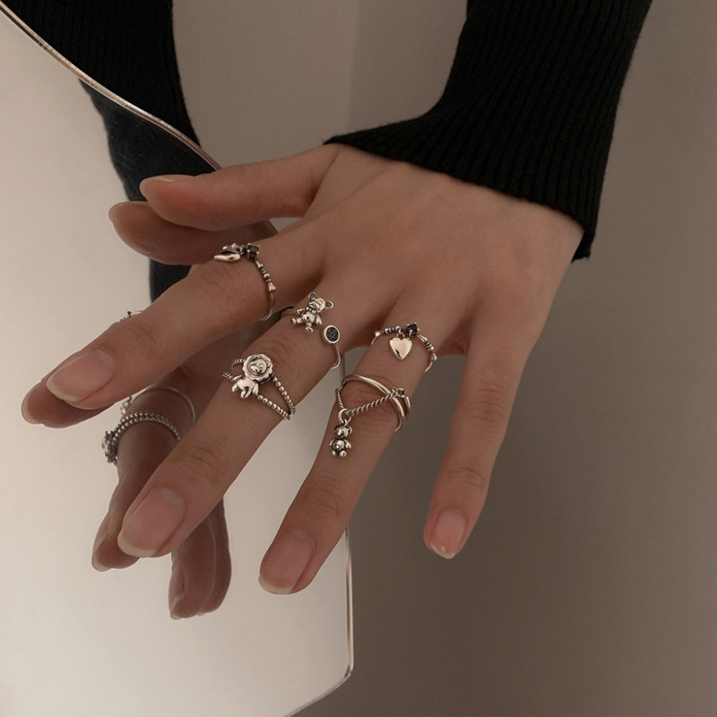 Vòng Khóa Thắt Lưng Hình Gấu/Sư Tử Nhỏ Đơn Giản Dễ Phối Đồ 19912