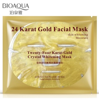 Mặt nạ vàng 24K Collagen dưỡng trắng da