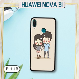 Ốp lưng 3D Huawei Nova 3i- hình hoạt hình