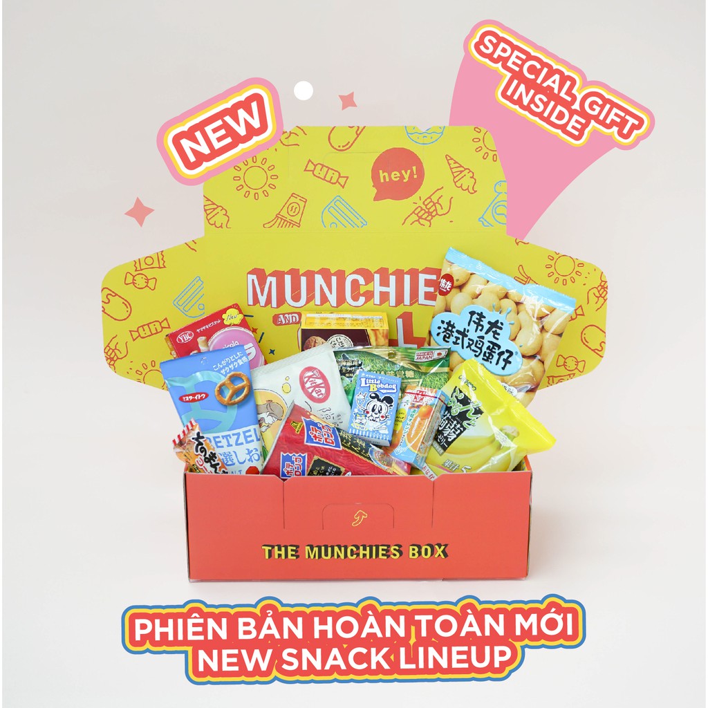 Hộp quà MUNCHIES bánh kẹo Nhật Bản - Hộp quà kỷ niệm, hộp quà tặng bạn trai - bạn gái, tặng nhân viên, tặng sinh nhật | BigBuy360 - bigbuy360.vn