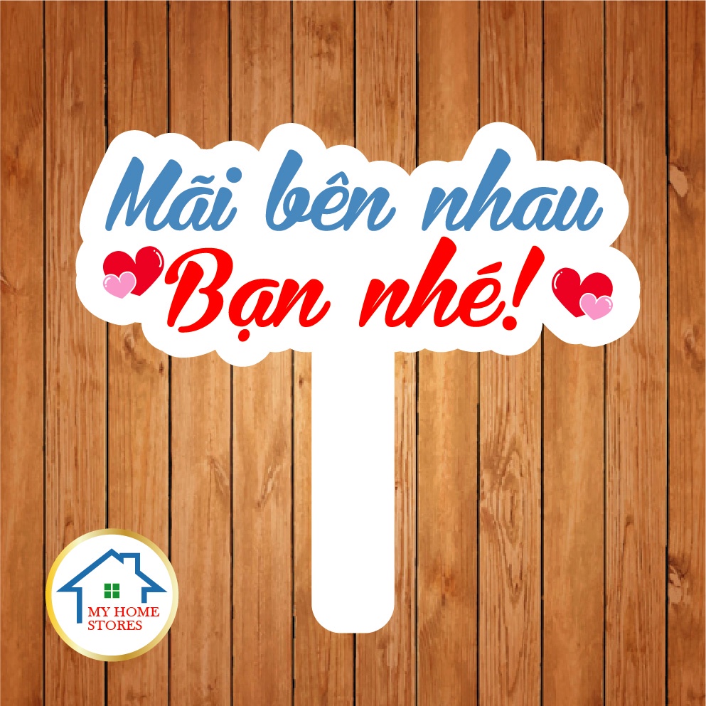Hashtag cầm tay chụp hình đám cưới, họp lớp, sự kiện thiết kế