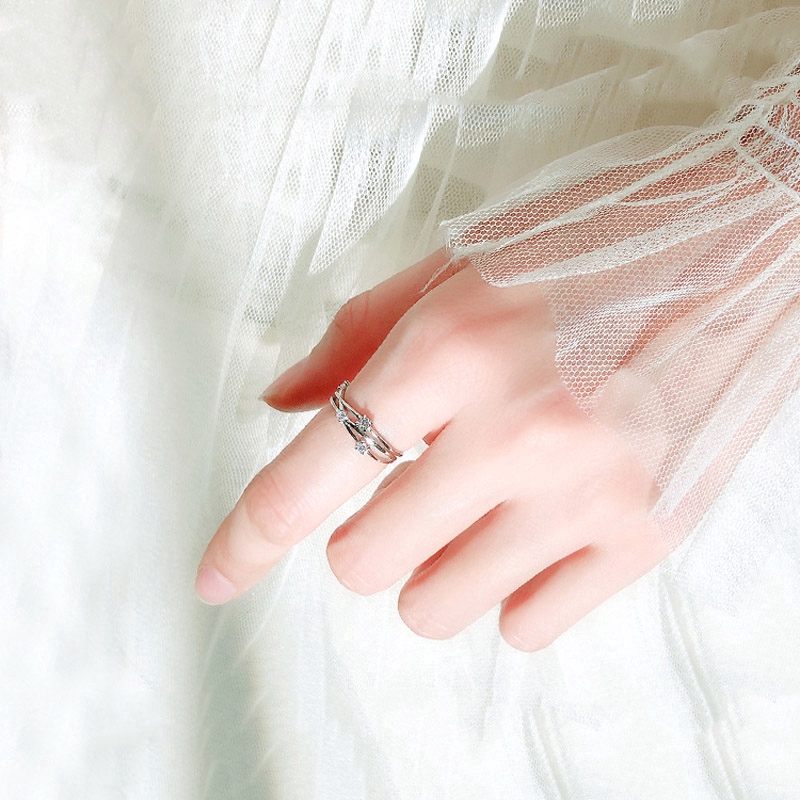 Exquisite  Nhẫn thời trang đính đá độc đáo cho nữ