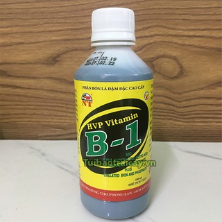 Phân bón kích rễ, lá xanh tốt, nhiều chồi HVP Vitamin B1 chai 250ml - T90