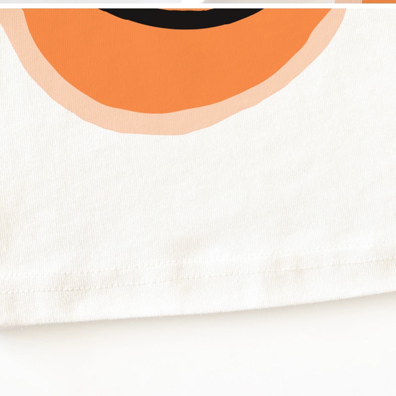 Áo Thun Cotton Trắng Tay Ngắn Thời Trang Mùa Hè Mới Cho Mẹ Và Bé