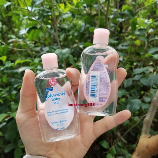 Dầu mát xa dưỡng ẩm Johnson's baby oil 50ml