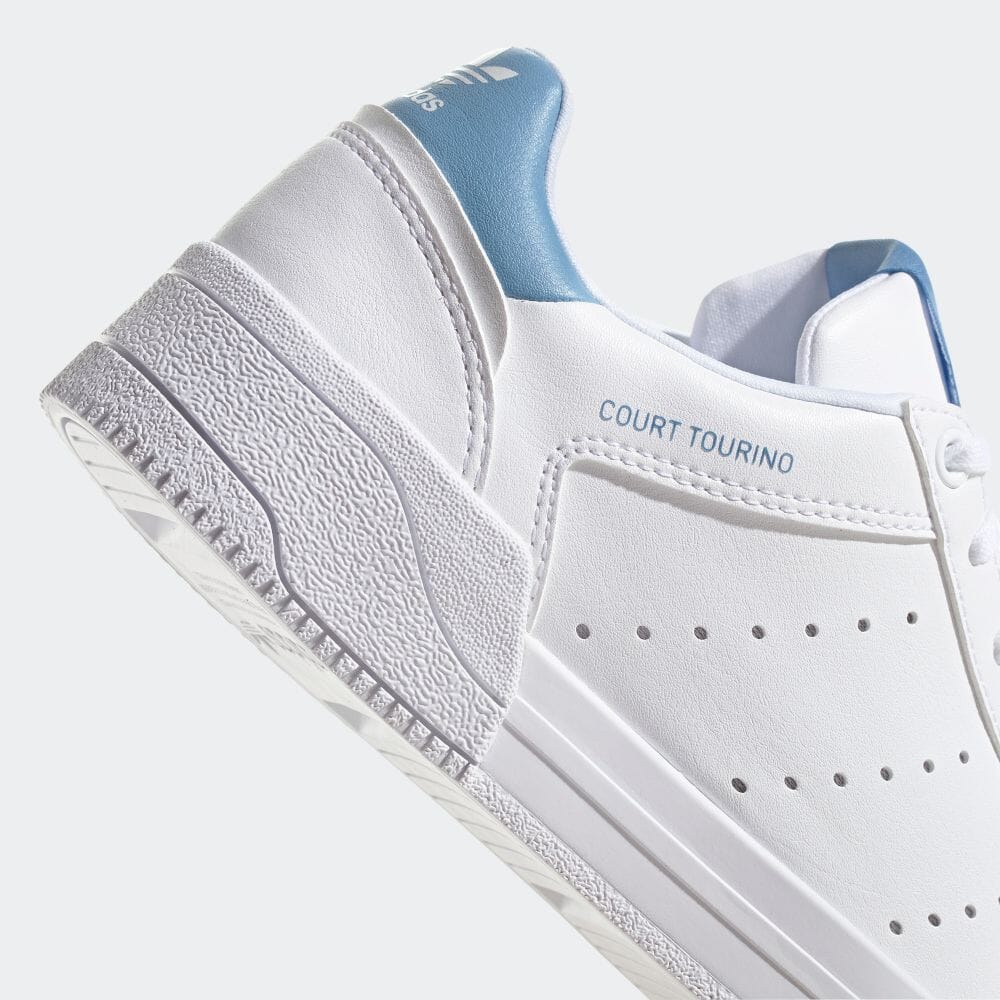 Giày sneaker adidas court torino &quot;Light Blue&quot; H00763 - hàng chính hãng - Bounty Sneakers