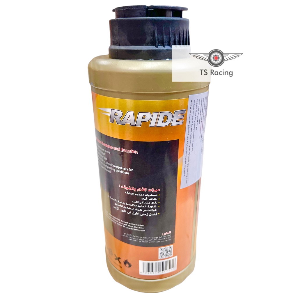 Nhớt Rapide Scooter 10w40 API SN 0.8l Chính Hãng - Xe Tay Ga