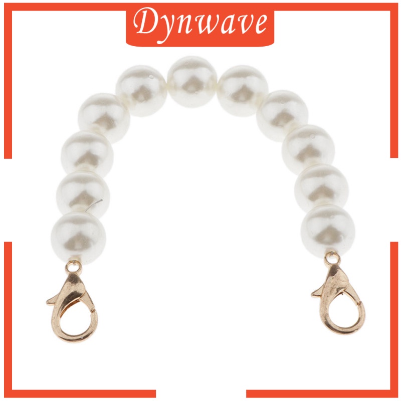 Dây Đeo Túi Xách Handmade Tay Cầm Ngắn Đính Ngọc Trai Thời Trang Sang Trọng