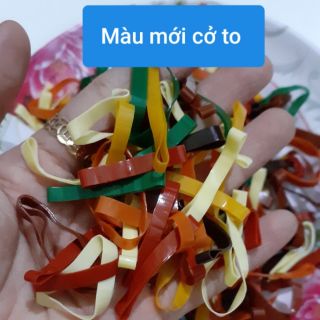 0.5kg Thun buột tóc màu lính mới