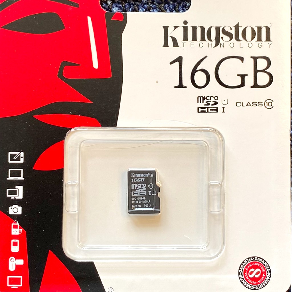 [Chính Hãng FPT] Thẻ nhớ Kingston Micro SDHC Class 10/ 16GB