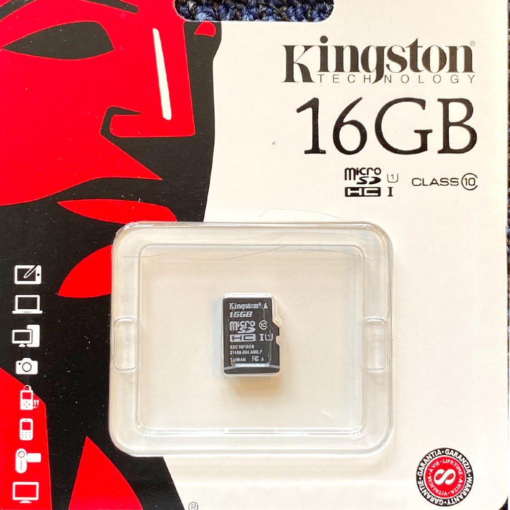 [Chính Hãng FPT] Thẻ nhớ Kingston Micro SDHC Class 10/ 16GB | BigBuy360 - bigbuy360.vn