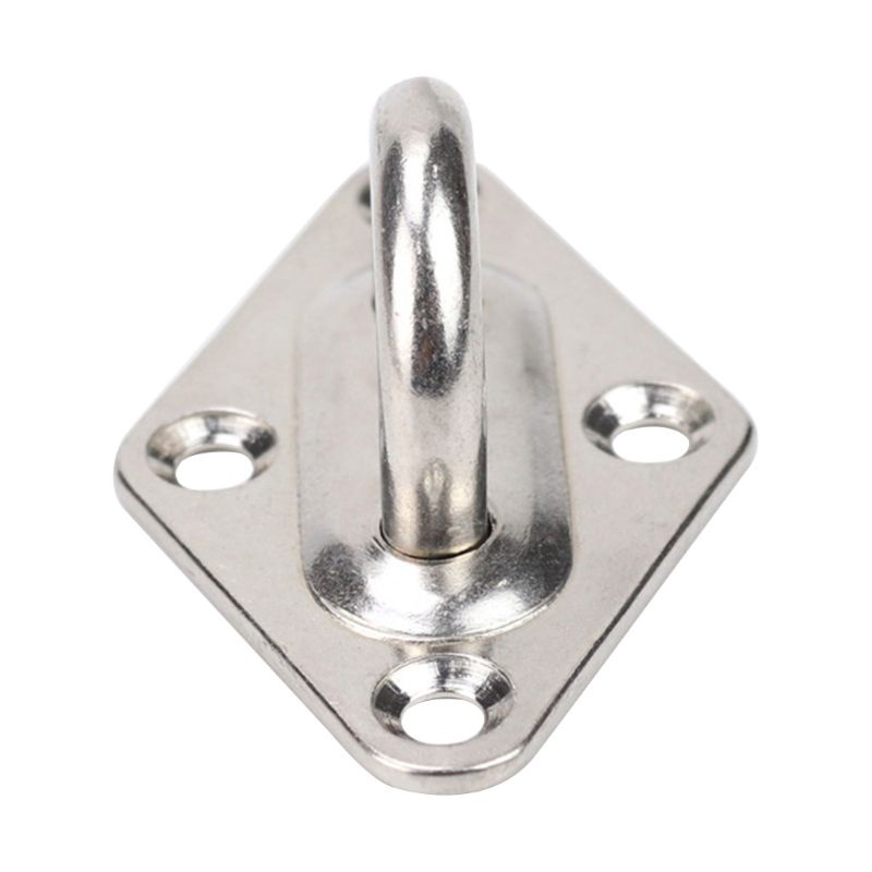 Set 4 Móc Treo Đồ Bằng Thép Không Gỉ Gắn Trần Nhà