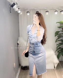 Váy Jean Asos