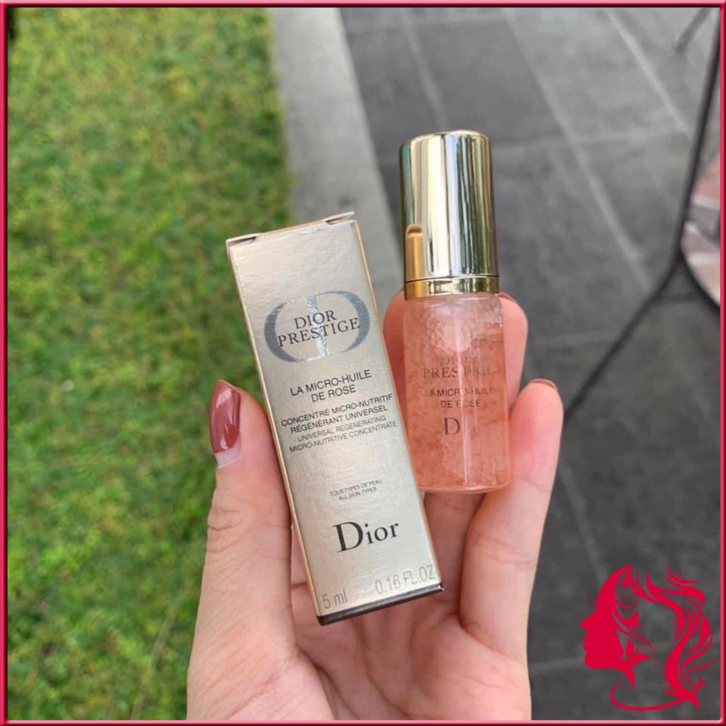 Serum dưỡng da cao cấp Dior Prestige Lamicro-huile de rose 5ml