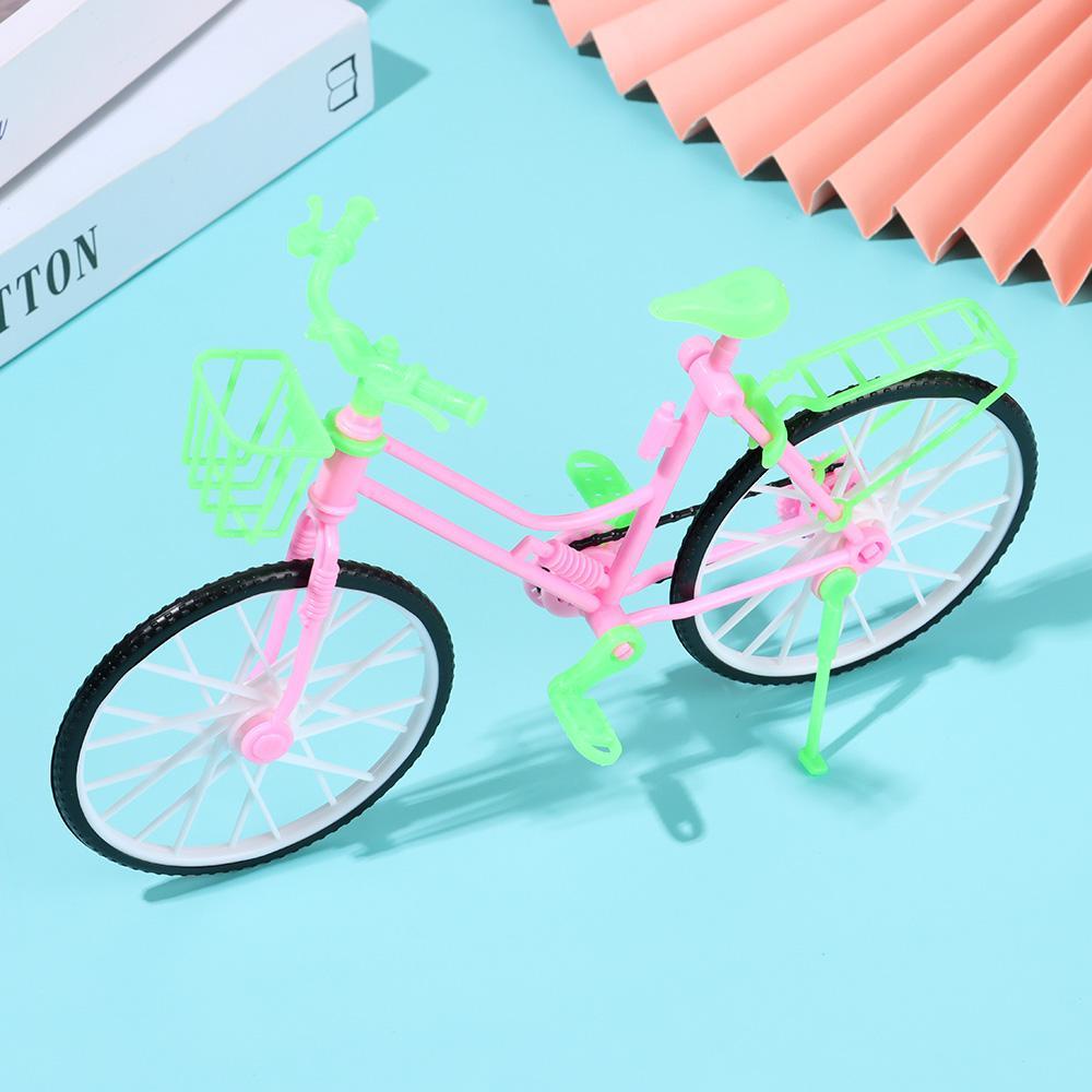 RAINBOW Mô Hình Xe Đạp Nhiều Màu Trang Trí Nhà Búp Bê