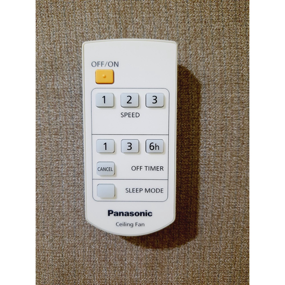 Remote Điều khiển quạt trần Panasonic  F-56XPGTBDSVV- Hàng mới chính hãng Panasonic 100% Fullbox Tặng kèm Pin