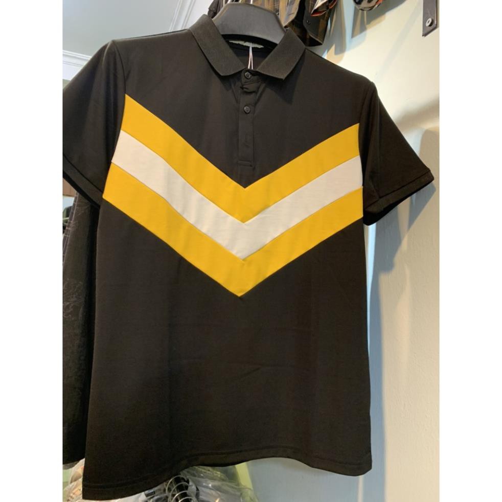 Áo polo nam thiết kế, áo thun có cổ cotton logo mã 2463 | BigBuy360 - bigbuy360.vn