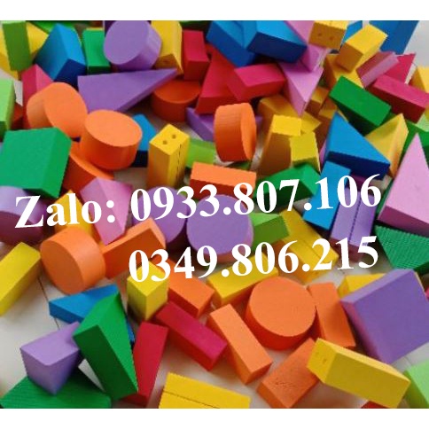 Khối xốp Mầm Non 1kg - Đồ dùng mầm non