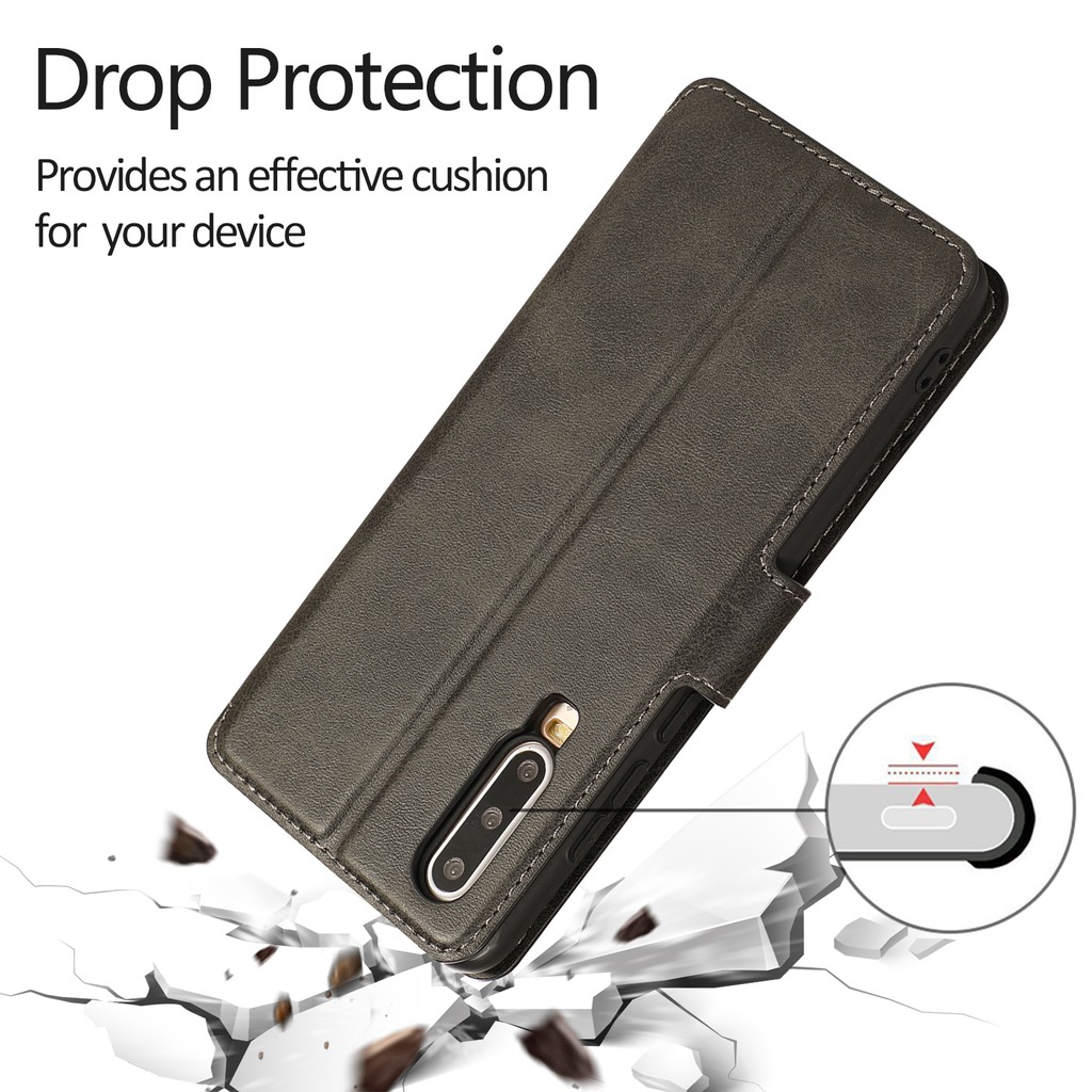 Bao da điện thoại mềm chống sốc thiết kế có ngăn thẻ cho SAMSUNG J4 J6 J8 J730 J7 Pro Plus Redmi K20 Pro | BigBuy360 - bigbuy360.vn