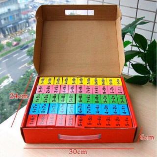 DOMINO TOÁN SỐ BẰNG GỖ