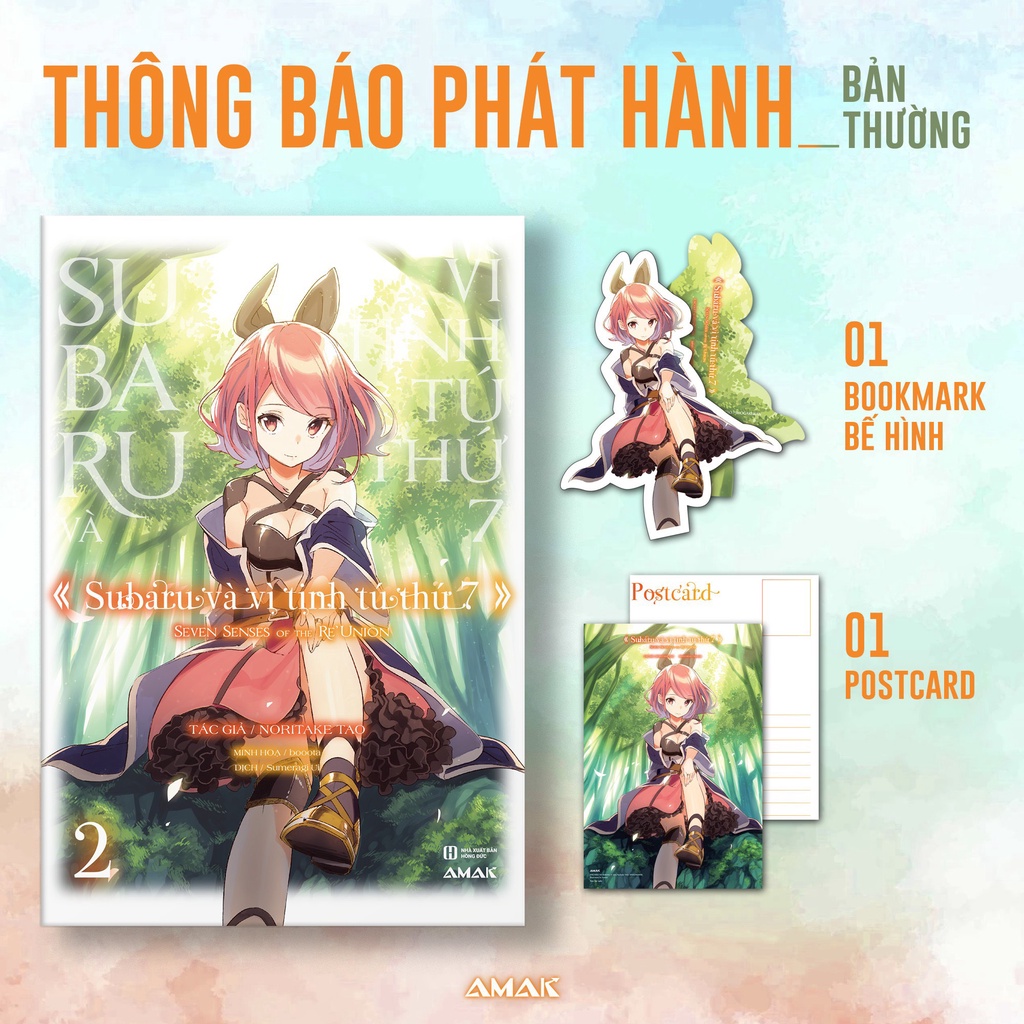 Sách Subaru Và Vì Tinh Tú Thứ Bảy - Tập 2 - Light Novel - Amak