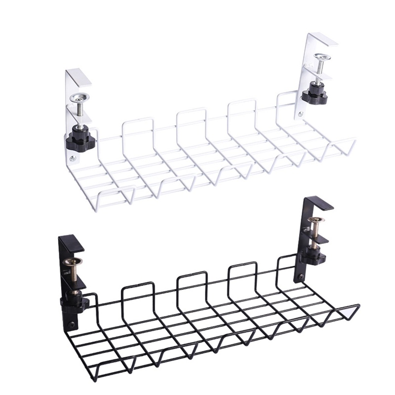 Giá Đỡ Treo Dây Cáp / Ổ Cắm Điện Gắn Dưới Bàn Tiện Dụng Cho Văn Phòng / Gia Đình