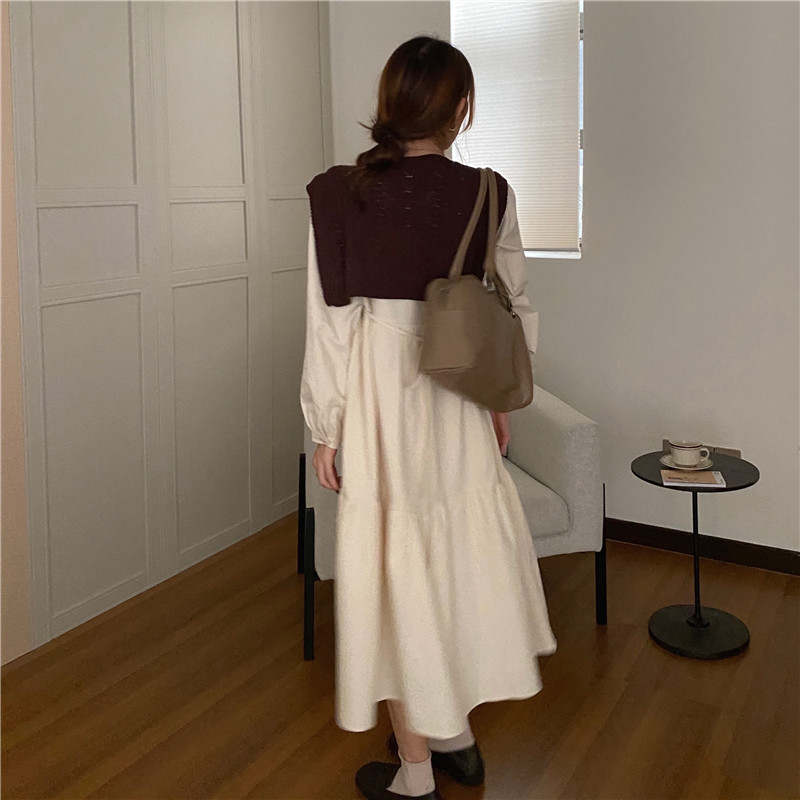 Đầm cotton/ Khăn choàng móc len hoa màu trơn thời trang dành cho nữ 38653